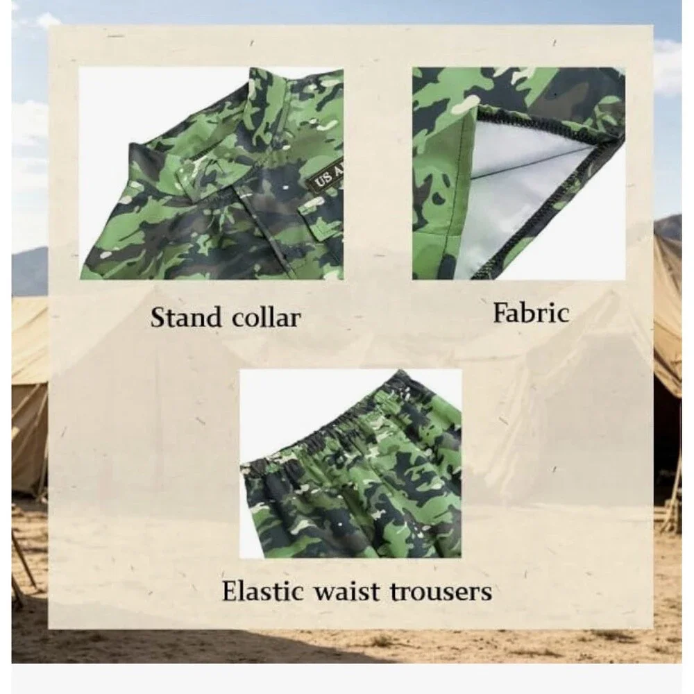 Army Costume for Kids Camo Trooper Soldier Special Forces Costume